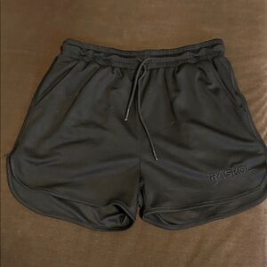 Raskol Men's Black Athletic Shorts